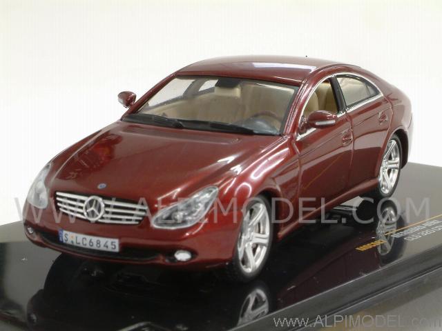 Mercedes CLS 320 CDI 2006 (Dark Red Metallic) by ixo-models
