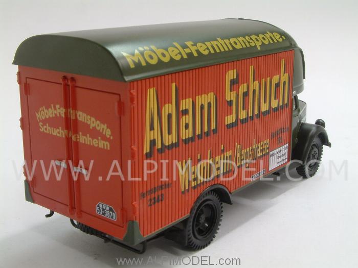 Opel Blitz Van 'Adam Schuch' - 'Opel Collection' by ixo-models