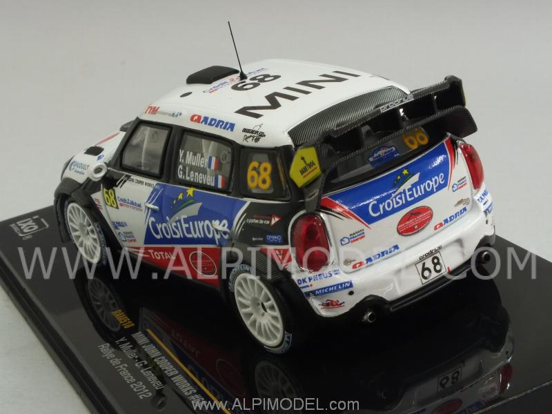 Mini John Cooper Works #68 Rally De France Muller - Leneveu by ixo-models