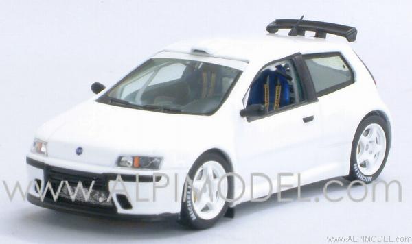 Fiat Punto Kit Car street version (white) Special Limited Edition by ixo-models