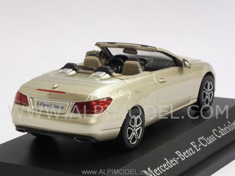 Mercedes E-Class Cabriolet (Aragonit Silver) Mercedes Promo by kyosho