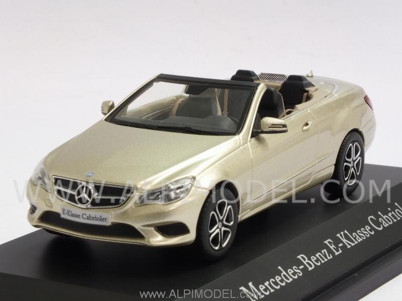 Mercedes E-Class Cabriolet (Aragonit Silver) Mercedes Promo by kyosho