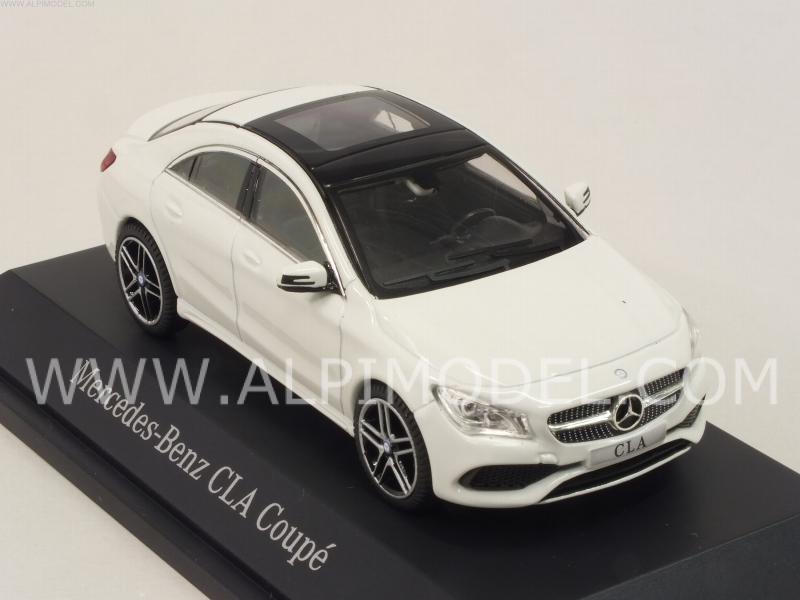 Mercedes CLA-Class Coupe (Cyrrus white) Mercedes Promo by kyosho
