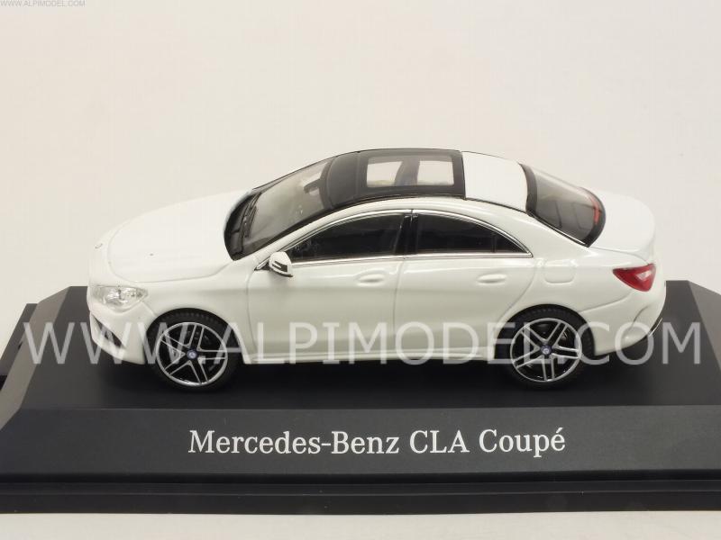 Mercedes CLA-Class Coupe (Cyrrus white) Mercedes Promo by kyosho
