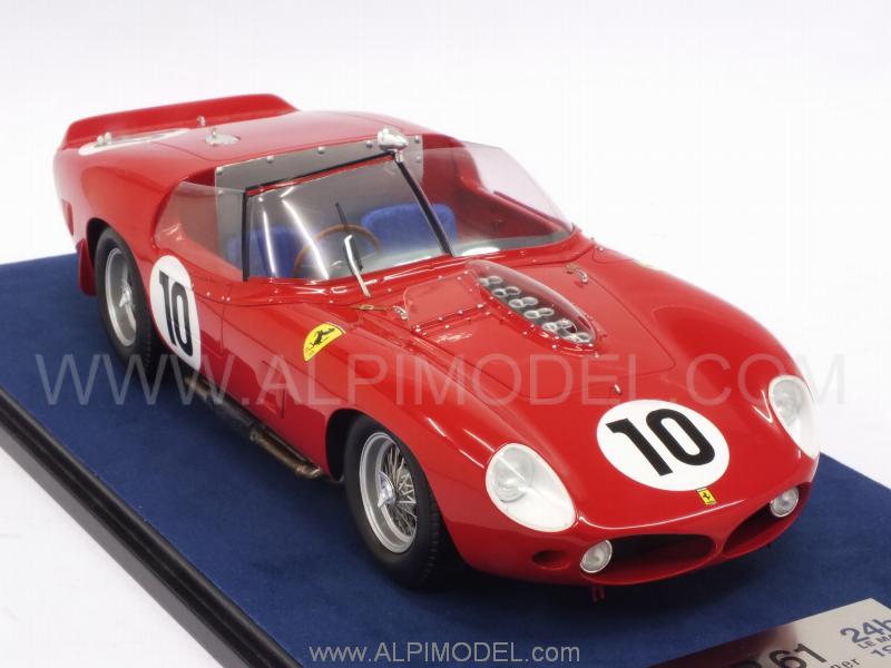 Ferrari TR61 #10 Winner Le Mans 1961 Gendebien - Hill (with display case/con vetrina) by looksmart