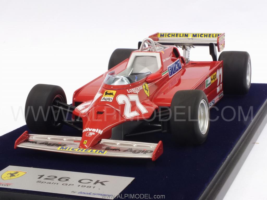 Ferrari 126 CK #27 Winner GP Spain 1981 Gilles Villeneuve by looksmart