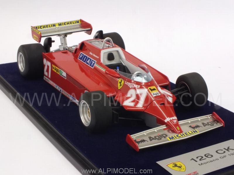 Ferrari 126 CK #27 Winner GP Monaco 1981 Gilles Villeneuve by looksmart