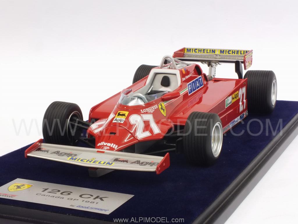 Ferrari 126 CK #27 GP Canada 1981 Gilles Villeneuve by looksmart