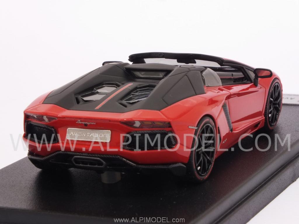 Lamborghini Aventador Roadster LP700-4 Pirelli Edition (Rosso Mars) by looksmart