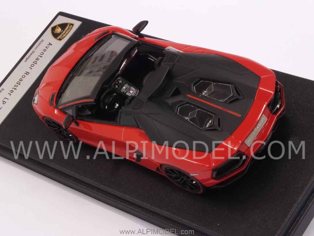 Lamborghini Aventador Roadster LP700-4 Pirelli Edition (Rosso Mars) by looksmart