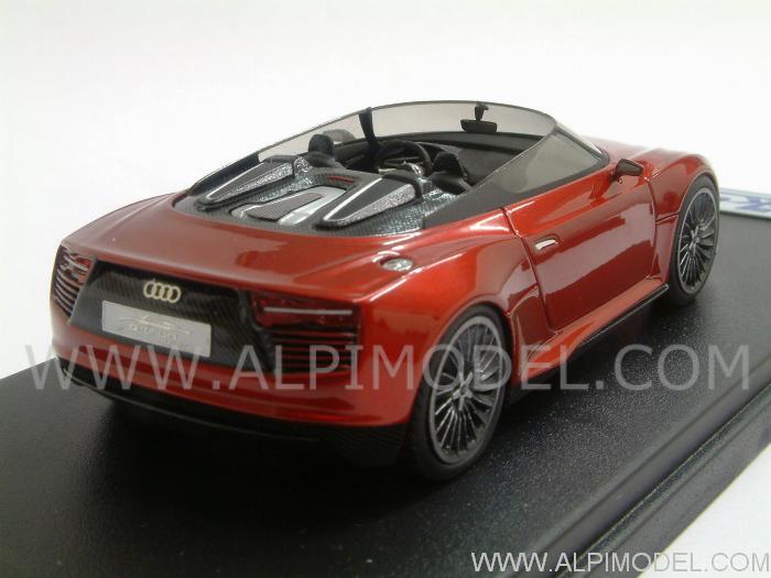 Audi R8 Spyder E-tron (Metallic Red)  Limited Edition 50pcs. by looksmart