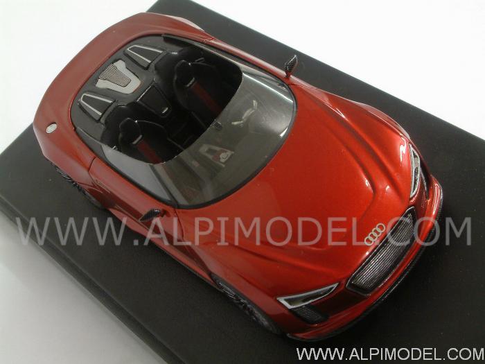 Audi R8 Spyder E-tron (Metallic Red)  Limited Edition 50pcs. by looksmart