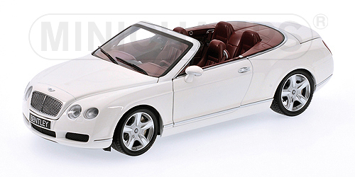 Bentley Continental GTC White by minichamps