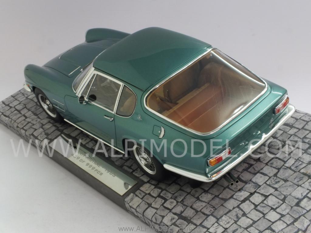 Maserati Mistral 1963 (Green Metallic) High-End resin model by minichamps