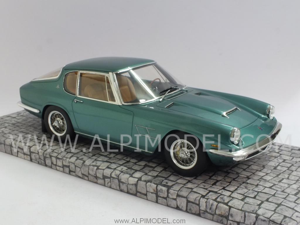 Maserati Mistral 1963 (Green Metallic) High-End resin model by minichamps