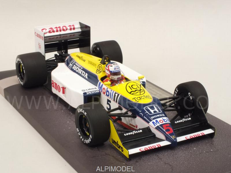Williams FW11B Honda Winner British GP 1987 Nigel Mansell by minichamps