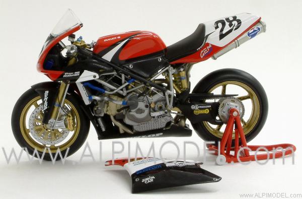 Ducati 998RS Superbike 2003 Serafino Foti by minichamps
