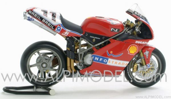 Ducati 998R Superbike 2002 Ruben Xaus Special Edition 'Silver Box' by minichamps