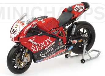 Ducati 999 RS Superbike 2004 G. McCoy - Special Edition 'Silver Box' by minichamps
