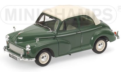 Morris Minor Cabriolet right hand drive Green 'Minichamps Car Collection' by minichamps