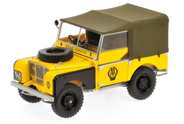Land Rover AA Road Service 1948 (Yellow) by minichamps