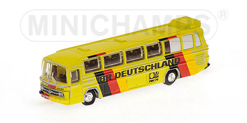 Mercedes O302 Bus 1974 Br Deutschland  (N scale - 1/160) by minichamps