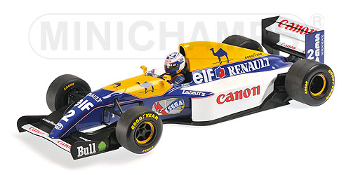 Williams FW15C Renault #2 1993 World Champion Alain Prost by minichamps