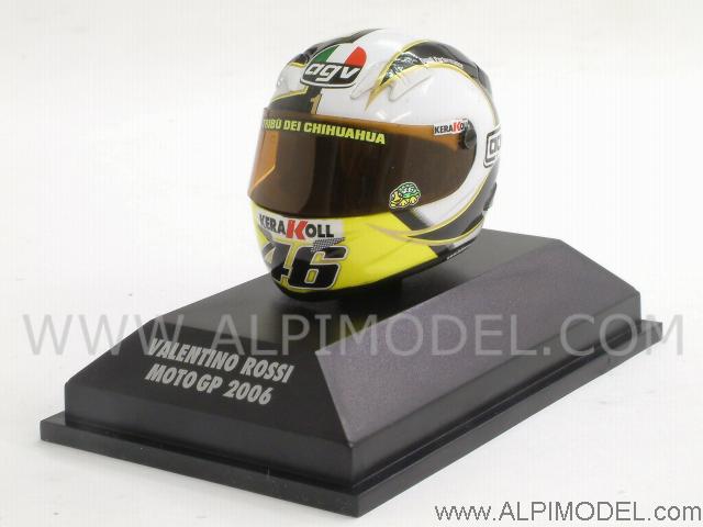 agv valentino rossi helmet. Helmet AGV MotoGP 2006