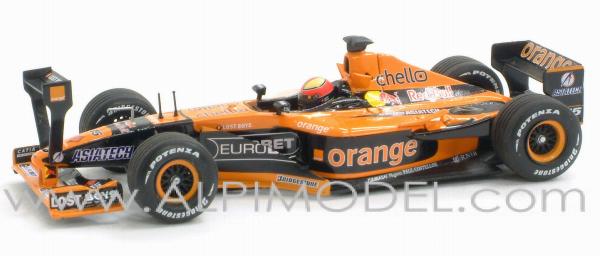 Arrows A22 Orange Asiatech GP Monte Carlo practice 2001 - Enrique Bernoldi by minichamps