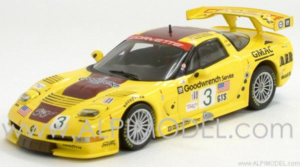 Chevrolet Corvette C5-R GTS ALMS Petit Le Mans 2002 Class Winners Gavin - O'Connell -Fellows by minichamps