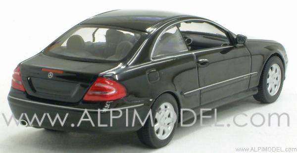 Mercedes CLK Class 2002 (Black) by minichamps