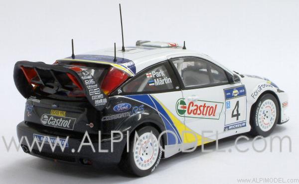 Ford Focus RS WRC Winner Rally Acropolis 2003 Maertin - Park by minichamps