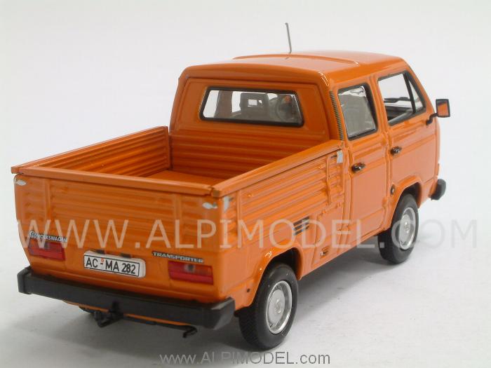 Volkswagen T3 Doka Pritsche 1983 (Orange) by minichamps