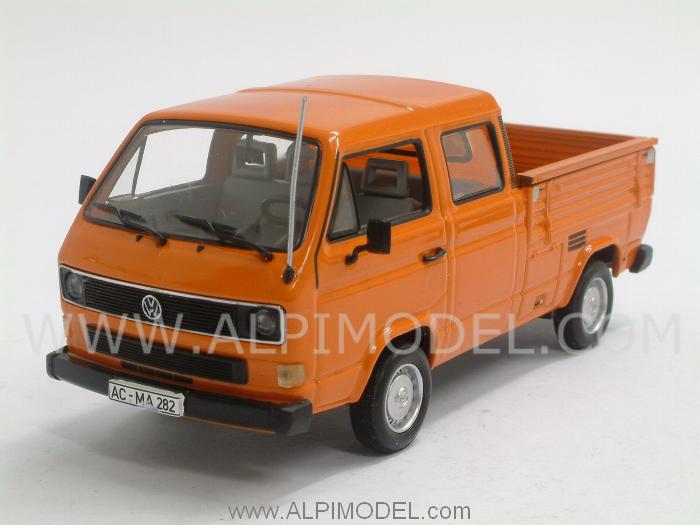 Volkswagen T3 Doka Pritsche 1983 (Orange) by minichamps
