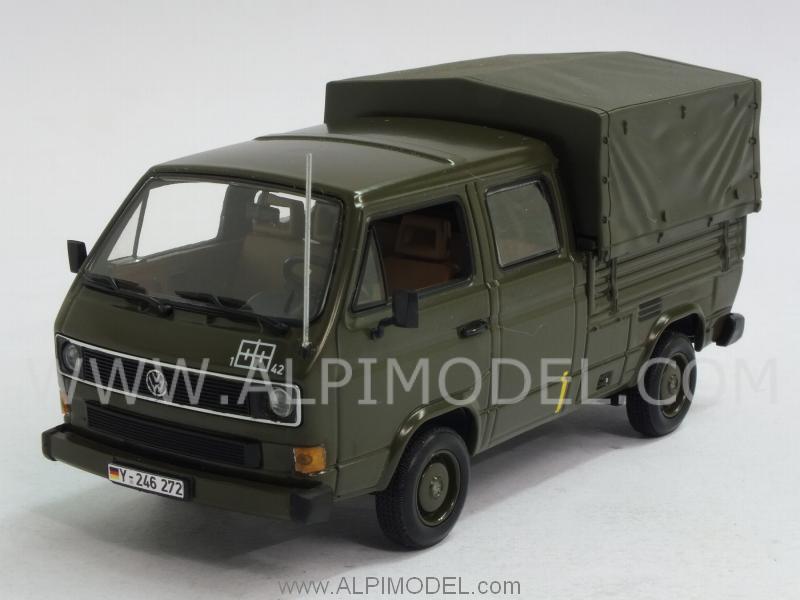 Volkswagen T3 Double-cabin Pick-up 1983 German Army - Bundeswehr by minichamps