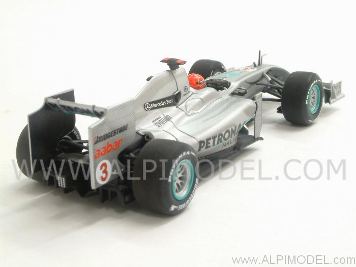 Mercedes GP Showcar 2010 Michael Schumacher (M.S. Collection #41) by minichamps