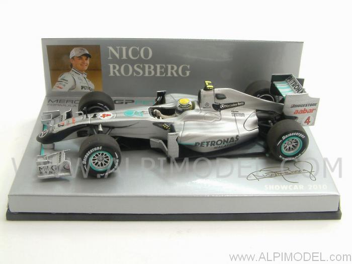Mercedes GP Showcar 2010 Nico Rosberg by minichamps