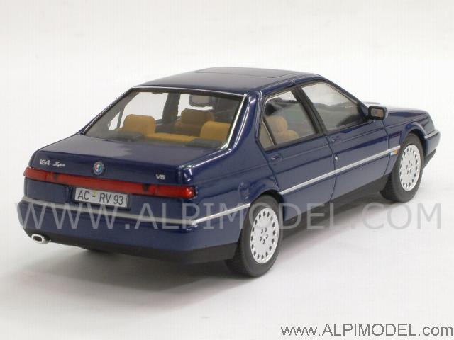 Alfa Romeo 164 3.0 V6 Super 1992 (Blu Genova Metallic) by minichamps