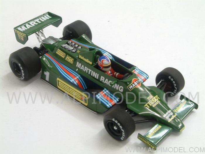 Lotus 79 Ford  Martini 1st Test Paul Ricard 1979  Nigel Mansell by minichamps