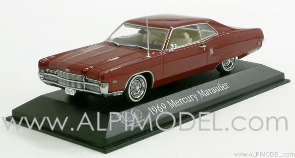 Mercury Marauder Coupe' 1969 Red by minichamps
