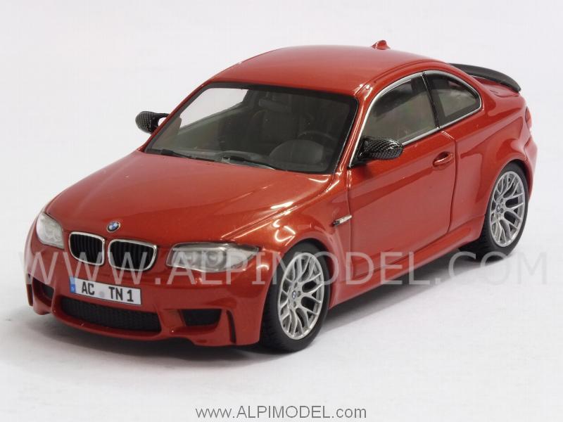 BMW Serie 1 M Coupe 2011 (Valencia Orange Metallic) by minichamps