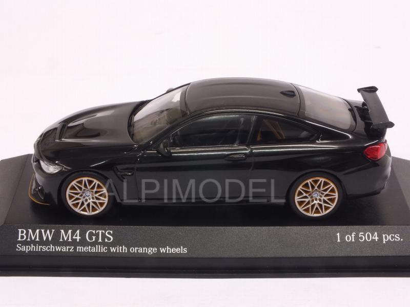 BMW M4 GTS 2016 (Black Metallic) by minichamps