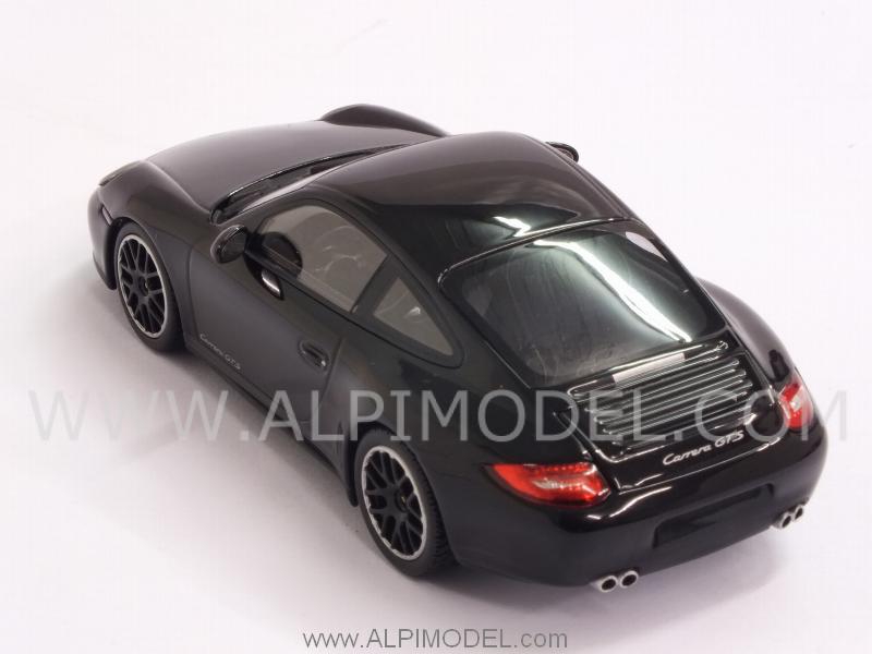 Porsche 911 GTS (997 II) 2011 (Basalt Black Metallic) by minichamps
