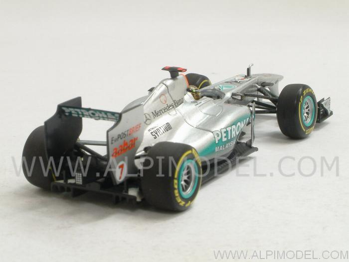 Mercedes MGP-W02 GP Belgium 2011 Michael Schumacher by minichamps