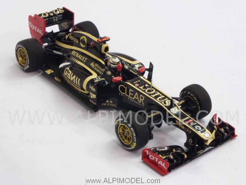 Lotus F1 E20 Winner GP Abu Dhabi 2012 Kimi Raikkonen by minichamps