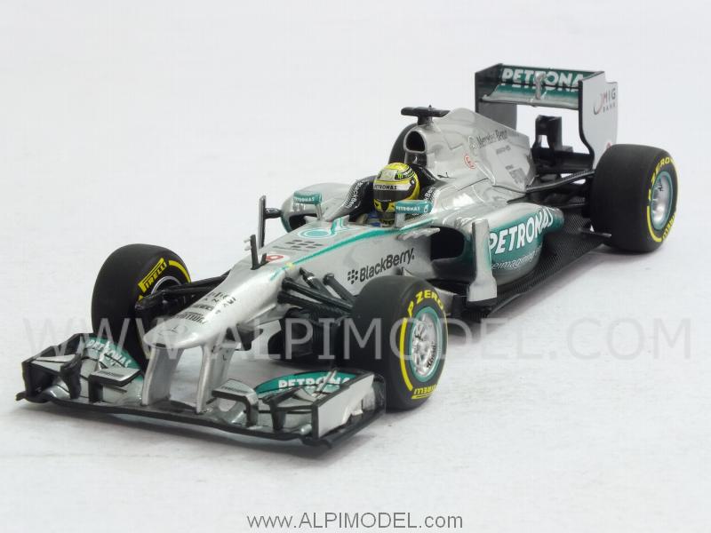 Mercedes F1 W04 2013 Nico Rosberg by minichamps