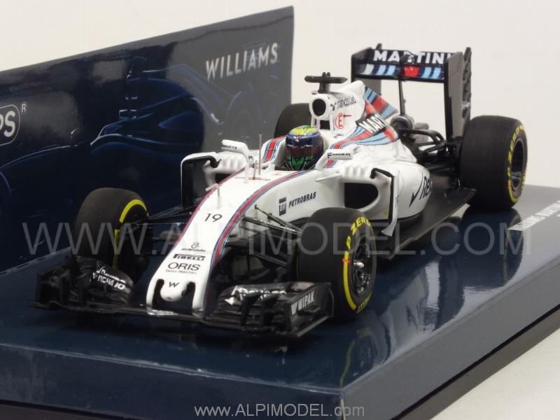 Williams FW38 Mercedes Martini 2016 Felipe Massa  (HQ Resin) by minichamps