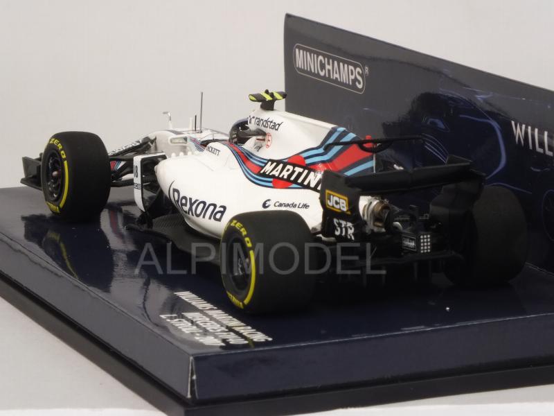 Williams FW40 Martini #18 2017 Lance Stroll  (HQ resin) by minichamps