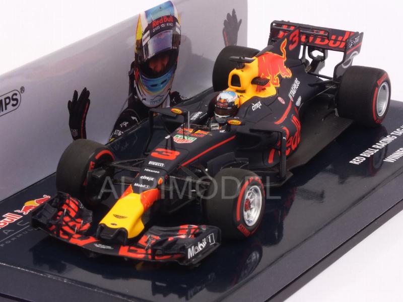 Red Bull RB13 #3 Winner GP Azerbaijan 2017 Daniel Ricciardo (HQ resin) by minichamps