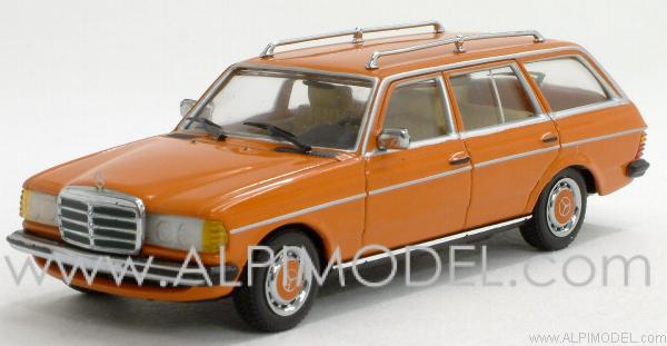Mercedes 200T 1980 'English Red' (Orange) by minichamps